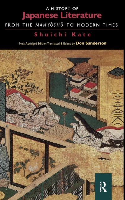 Book cover of: History of Japanese Literature. By: Shuichi Kato