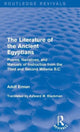 Book cover of: Literature of the Ancient Egyptians. By: Adolf Erman