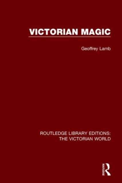 Book cover of: Victorian Magic. By: Geoffrey Lamb