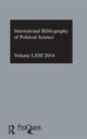 Book cover of: IBSS: Political Science: 2014 Vol.63. By: The British Library of Political and Economic Science