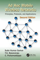 Book cover of: Ad Hoc Mobile Wireless Networks. By: Subir Kumar Sarkar