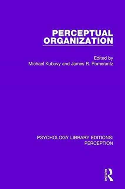 Book cover of: Perceptual Organization. By: Michael Kubovy