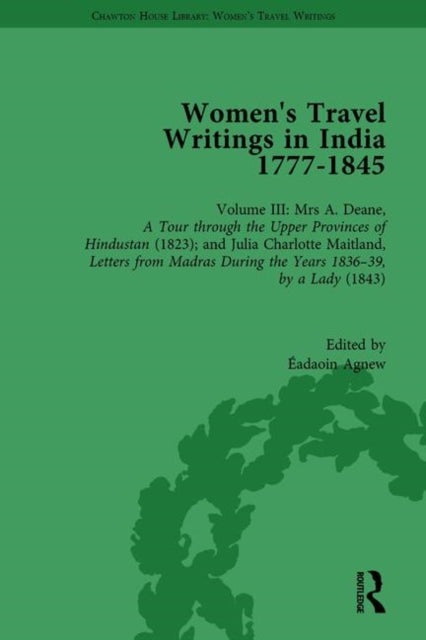 Book cover of: Women's Travel Writings in India 1777–1854