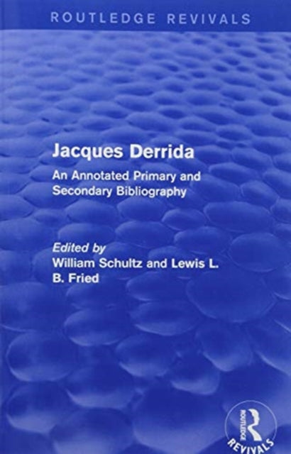 Jacques Derrida (Routledge Revivals)