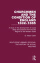 Book cover of: Churchmen and the Condition of England 1832-1885. By: G. Kitson Clark