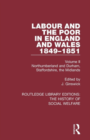 Labour and the Poor in England and Wales