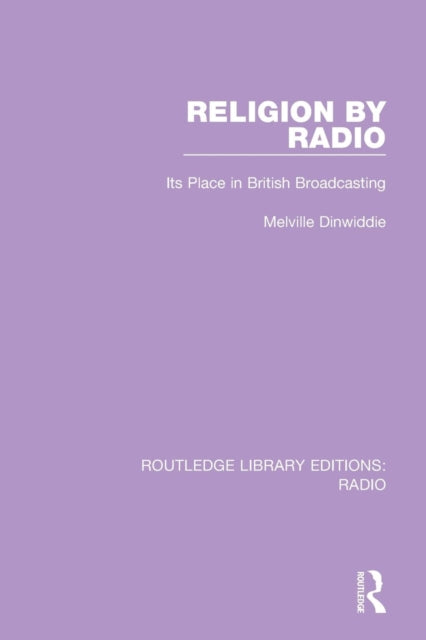 Book cover of: Religion by Radio. By: Melville Dinwiddie