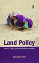 Book cover of: Land Policy. By: Benjamin Davy