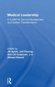 Book cover of: Medical Leadership. By: Jill Aylott