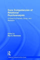 Book cover of: Core Competencies of Relational Psychoanalysis. By: Roy E. Barsness