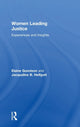 Book cover of: Women Leading Justice. By: Elaine Gunnison