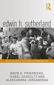 Book cover of: Edwin H. Sutherland. By: David O. Friedrichs
