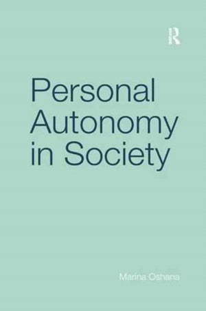 Personal Autonomy in Society