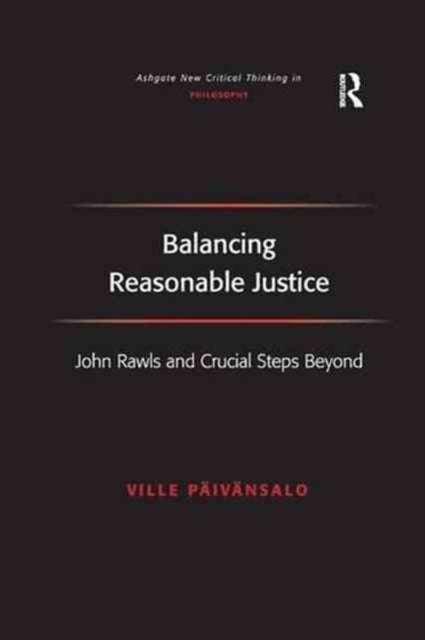 Book cover of: Balancing Reasonable Justice. By: Ville Paivansalo