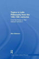 Book cover of: Topics in Latin Philosophy from the 12th–14th centuries. By: Sten Ebbesen