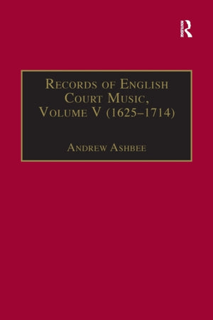 Records of English Court Music