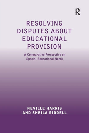 Resolving Disputes about Educational Provision