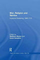 Book cover of: War, Religion and Service. By: Matthew Glozier