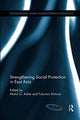 Book cover of: Strengthening Social Protection in East Asia. By: Mukul G. Asher