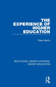 Book cover of: Experience of Higher Education. By: Peter Marris