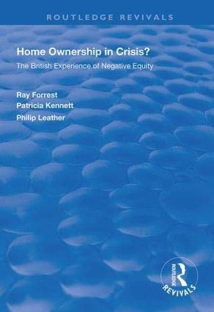 Book cover of: Home Ownership in Crisis?