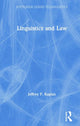 Book cover of: Linguistics and Law. By: Kaplan, Jeffrey P.