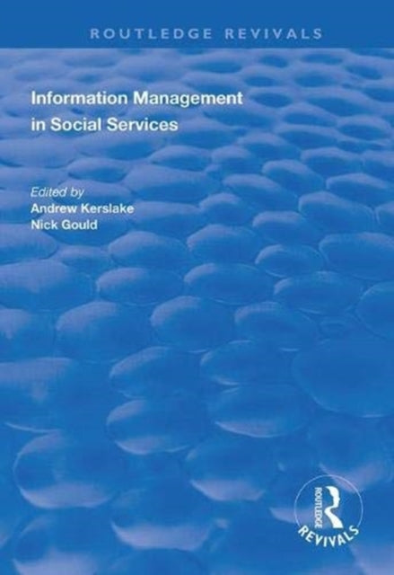 Book cover of: Information Management in Social Services