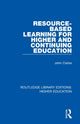 Book cover of: Resource-Based Learning for Higher and Continuing Education. By: John Clarke