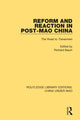 Book cover of: Reform and Reaction in Post-Mao China. By: Richard Baum