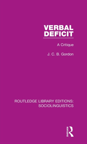 Verbal Deficit