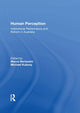 Book cover of: Human Perception. By: Marco Bertamini