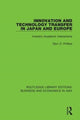 Book cover of: Innovation and Technology Transfer in Japan and Europe. By: Glyn O. Phillips