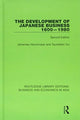 Book cover of: Development of Japanese Business, 1600-1980. By: Johannes Hirschmeier
