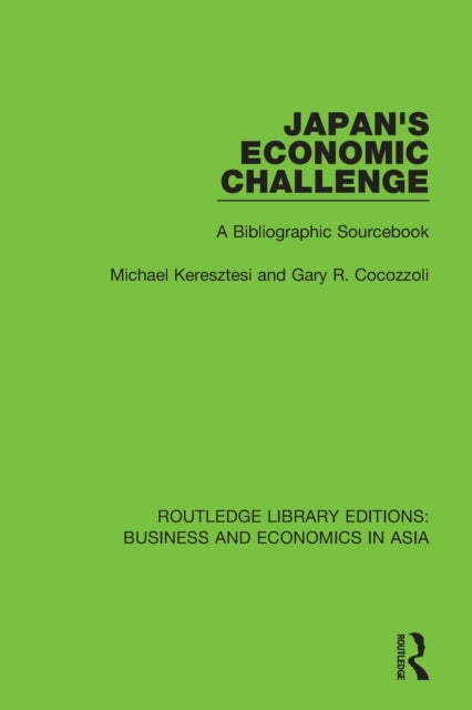 Book cover of: Japan's Economic Challenge. By: Michael Keresztesi