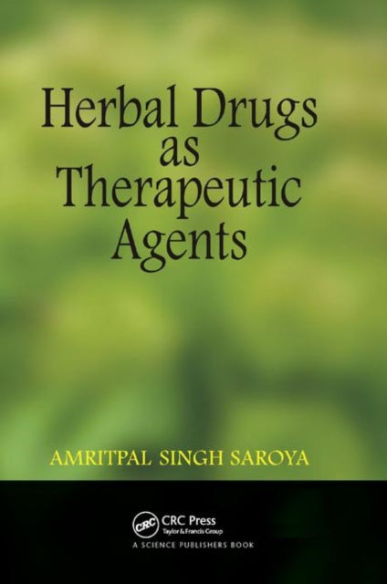 Book cover of: Herbal Drugs as Therapeutic Agents. By: Amritpal Singh