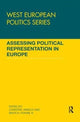 Book cover of: Assessing Political Representation in Europe. By: Christine Arnold