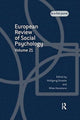 Book cover of: European Review of Social Psychology: Volume 21. By: Miles Hewstone
