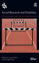 Book cover of: Social Research and Disability. By: Ciarán Burke