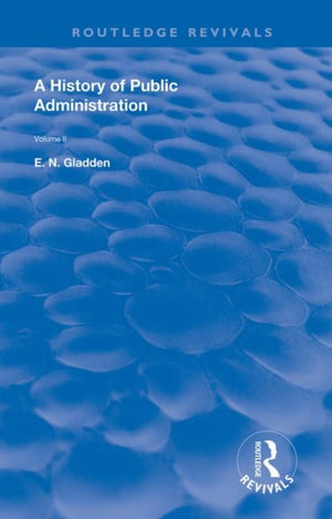 History of Public Administration