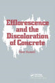 Book cover of: Efflorescence and the Discoloration of Concrete. By: P. Russell