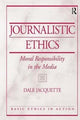 Book cover of: Journalistic Ethics. By: Dale Jacquette