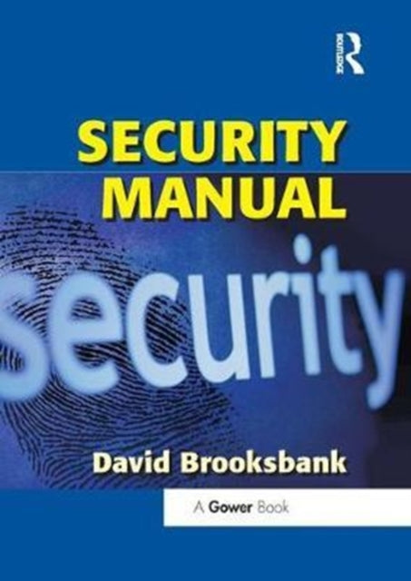 Book cover of: Security Manual. By: David Brooksbank