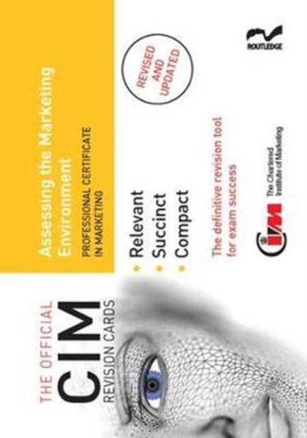 Book cover of: CIM Revision Cards: Assessing the Marketing Environment. By: Diana Luck