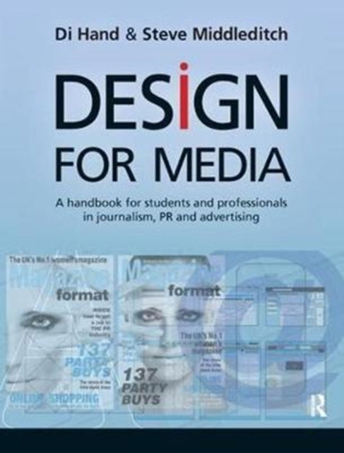 Book cover of: Design for Media. By: Di Hand