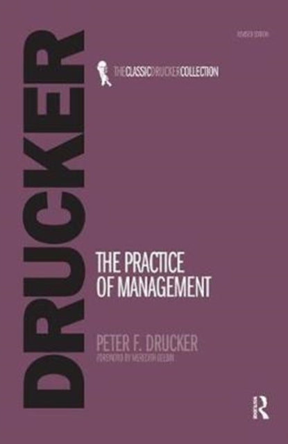 Book cover of: Practice of Management. By: Peter F. Drucker