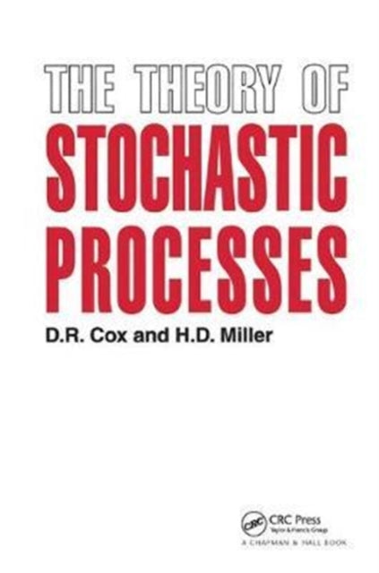 Book cover of: Theory of Stochastic Processes. By: David R. Cox