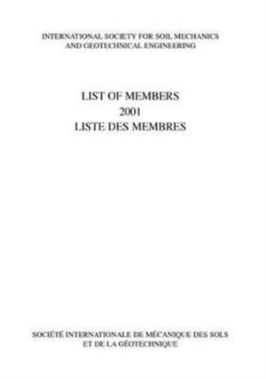 List of Members 2001: ISSMGE