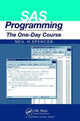 Book cover of: SAS Programming. By: Neil H. Spencer