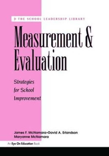 Book cover of: Measurement and Evaluation. By: David A. Erlandson