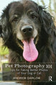 Book cover of: Pet Photography 101. By: Andrew Darlow
